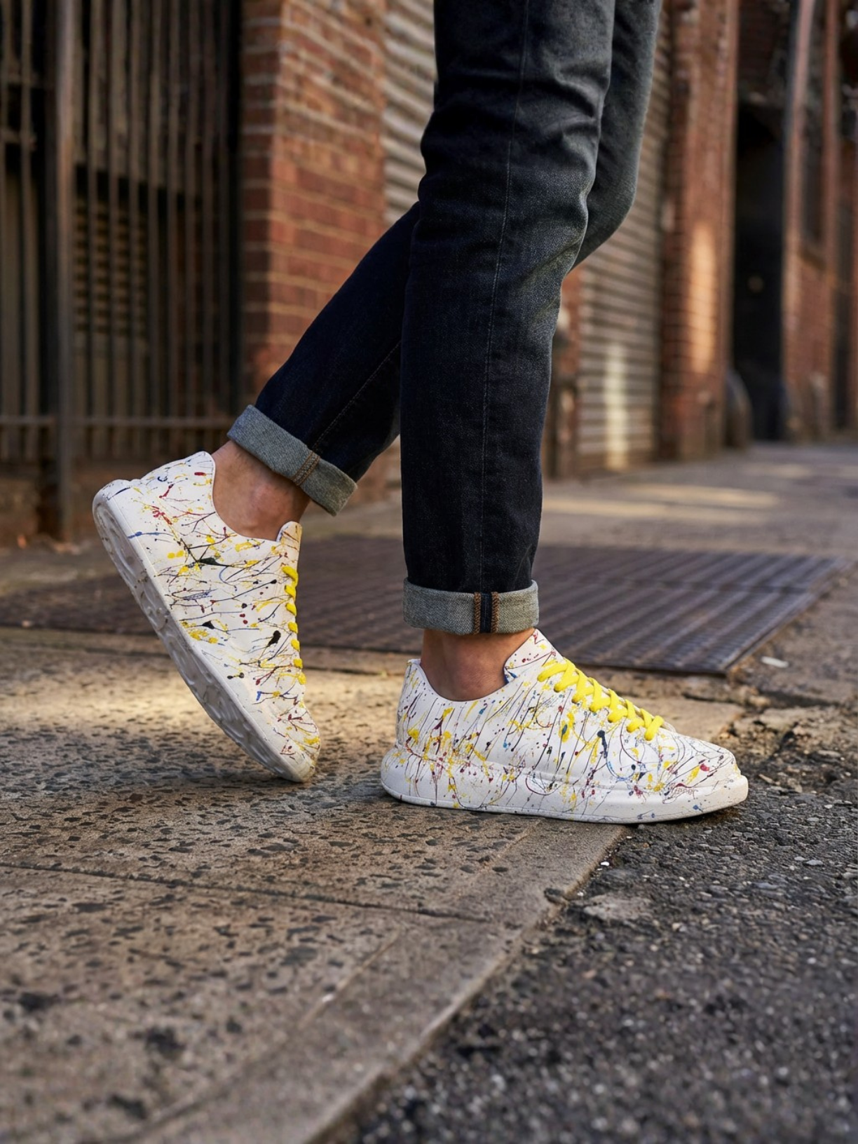 Men's Porto Motion (Yellow Laces)