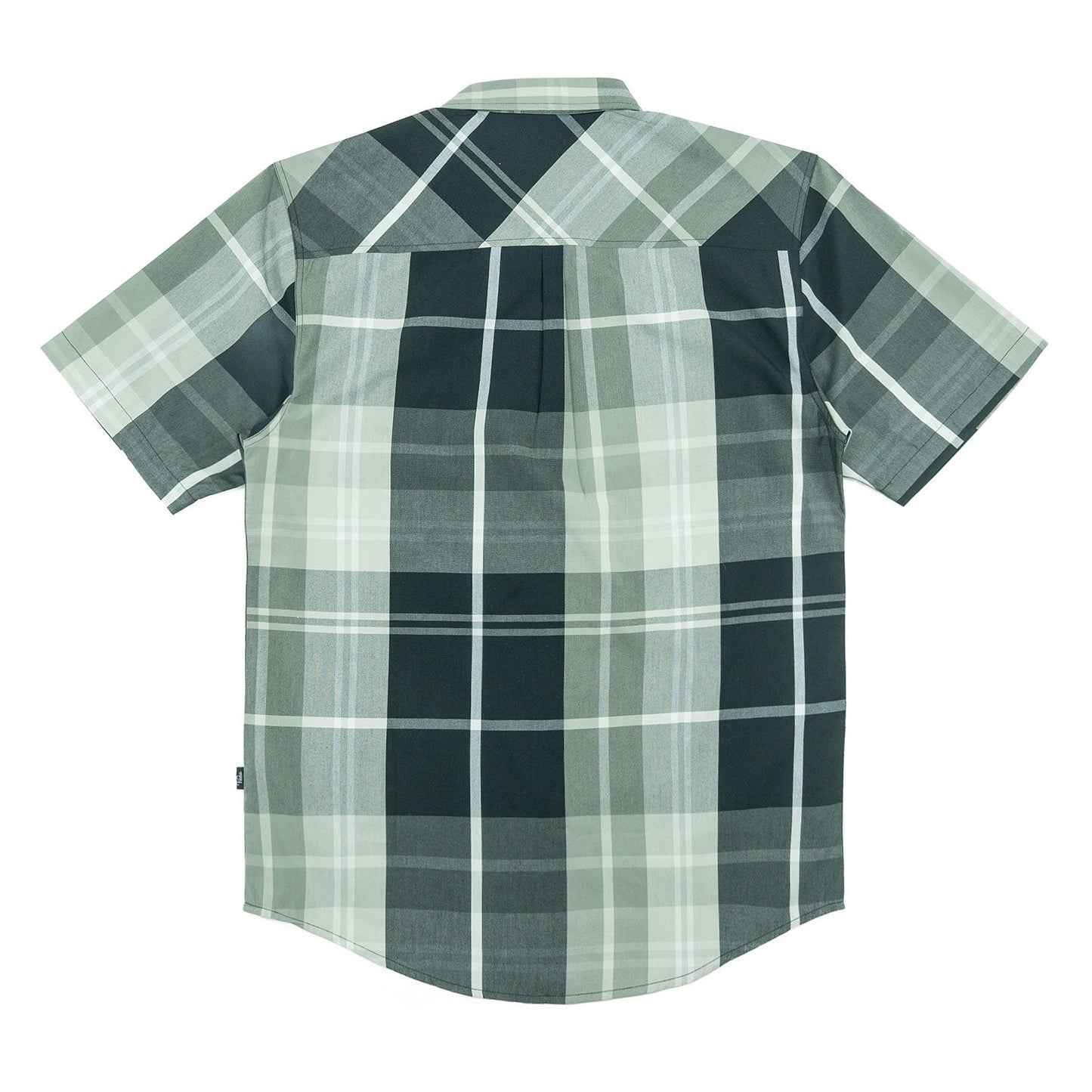 V832 Leon Plaid Shirt - Black