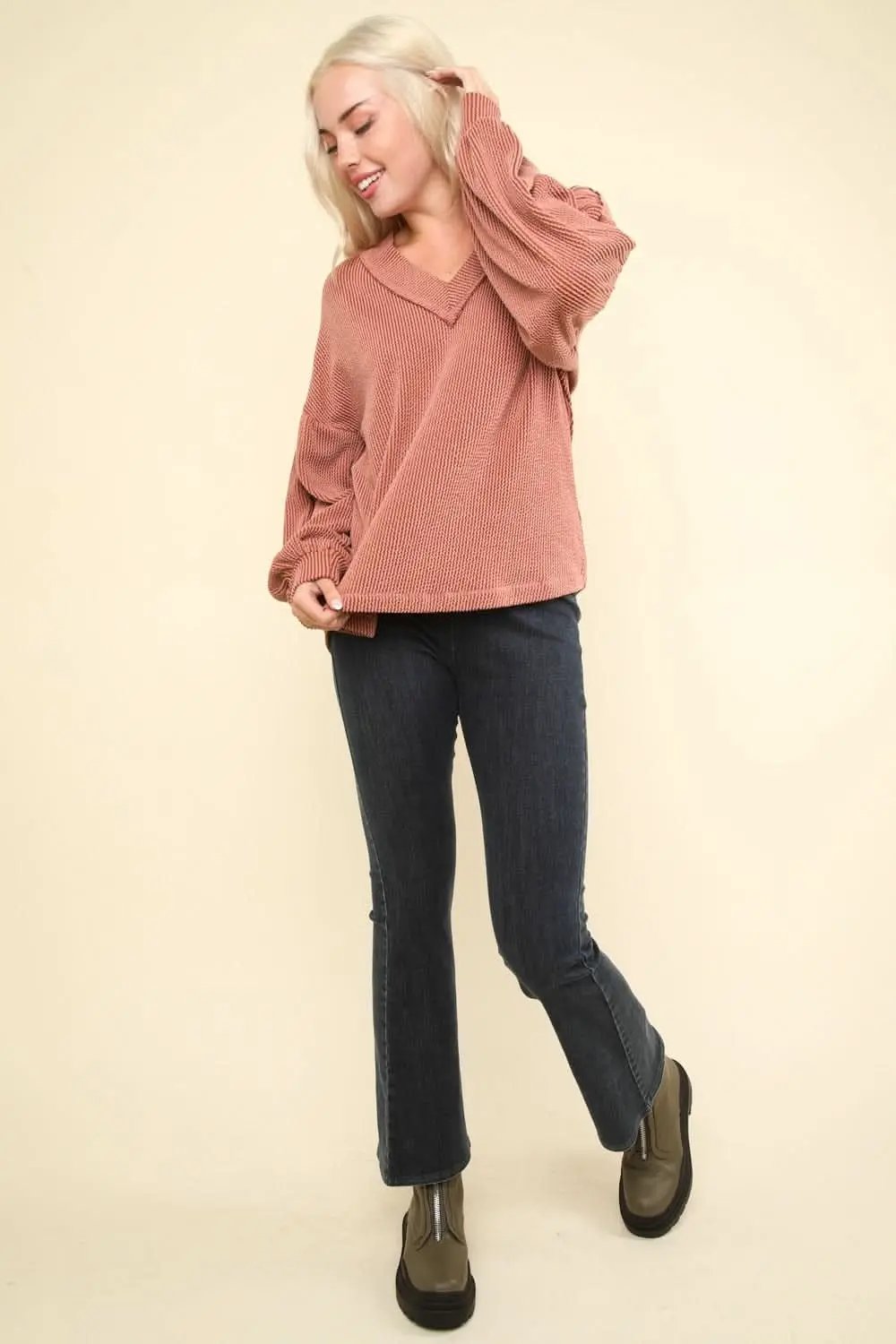 Trendsi Denim Crossover Leggings Women's Everyday Activewear Comfortable Stretch