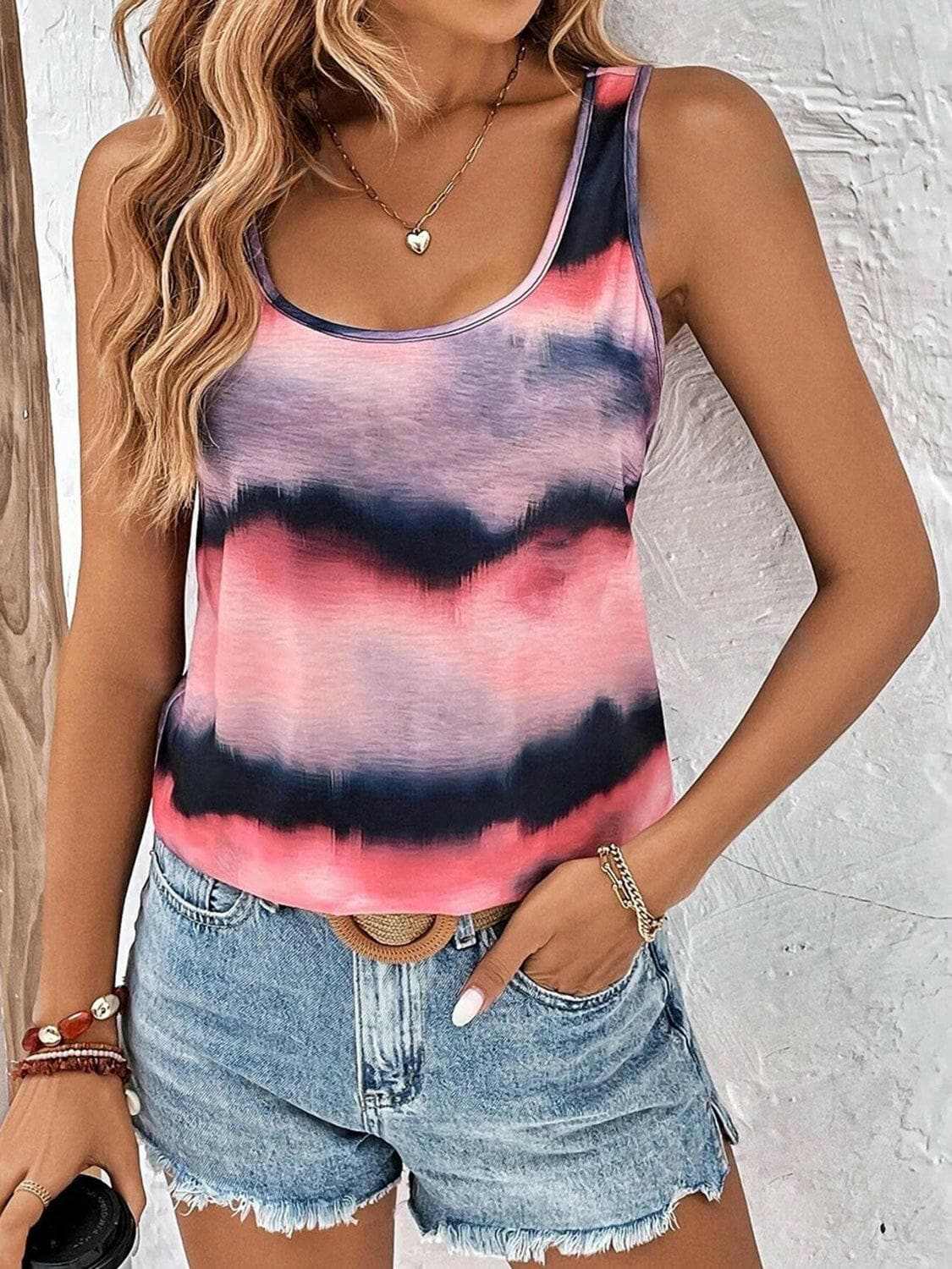 Tank Top - Vibrant Tie-Dye Women's