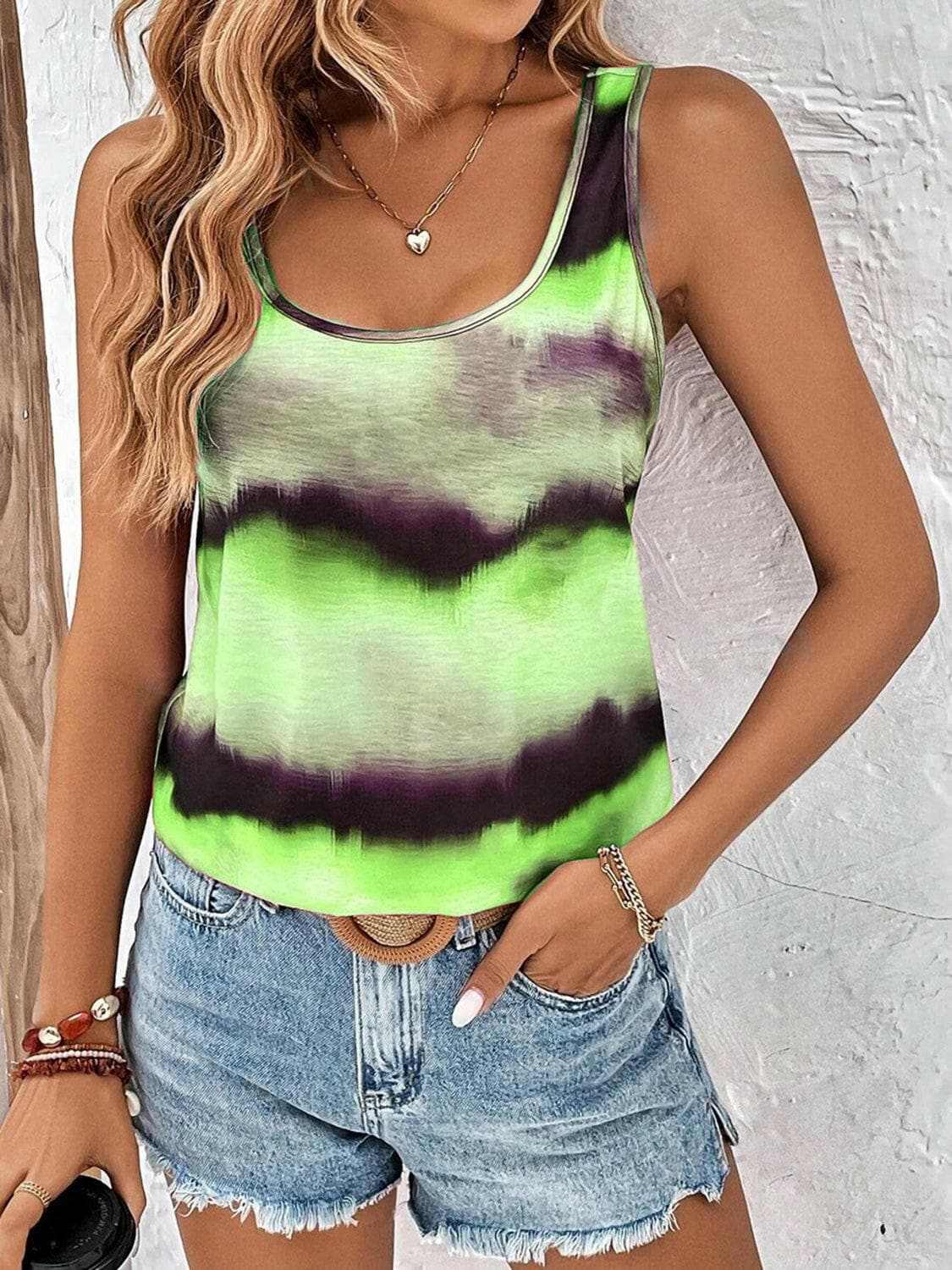 Tank Top - Vibrant Tie-Dye Women's