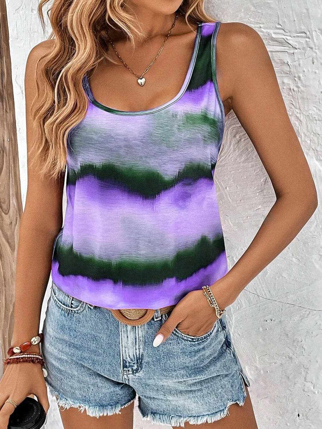Tank Top - Vibrant Tie-Dye Women's