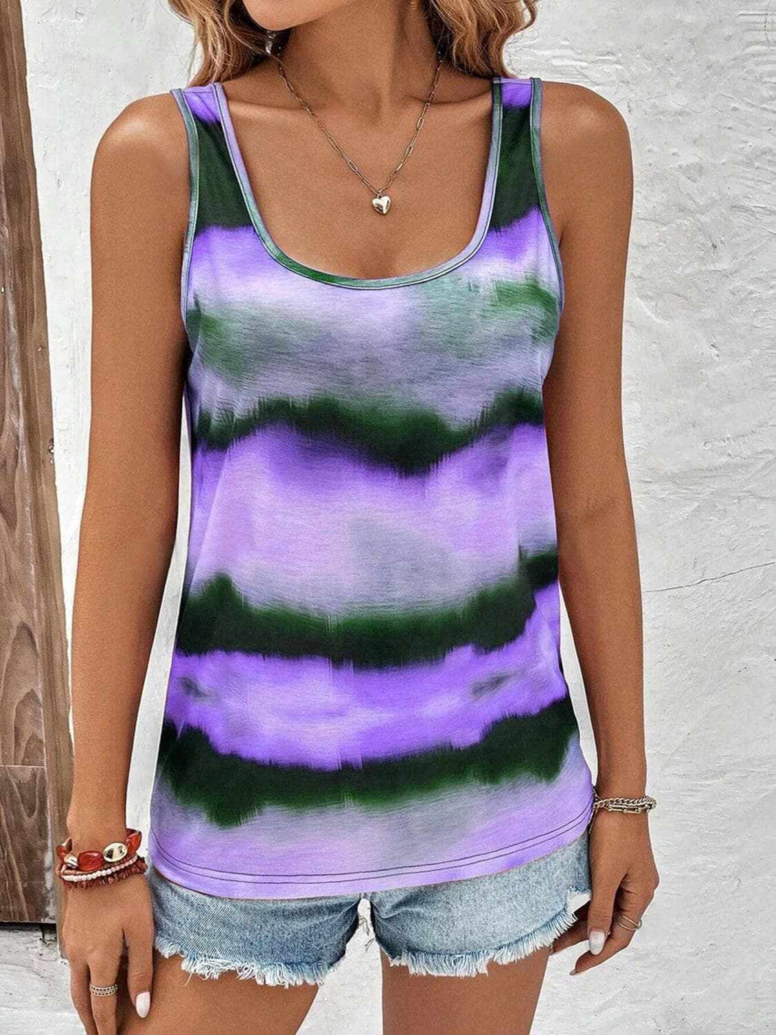 Tank Top - Vibrant Tie-Dye Women's