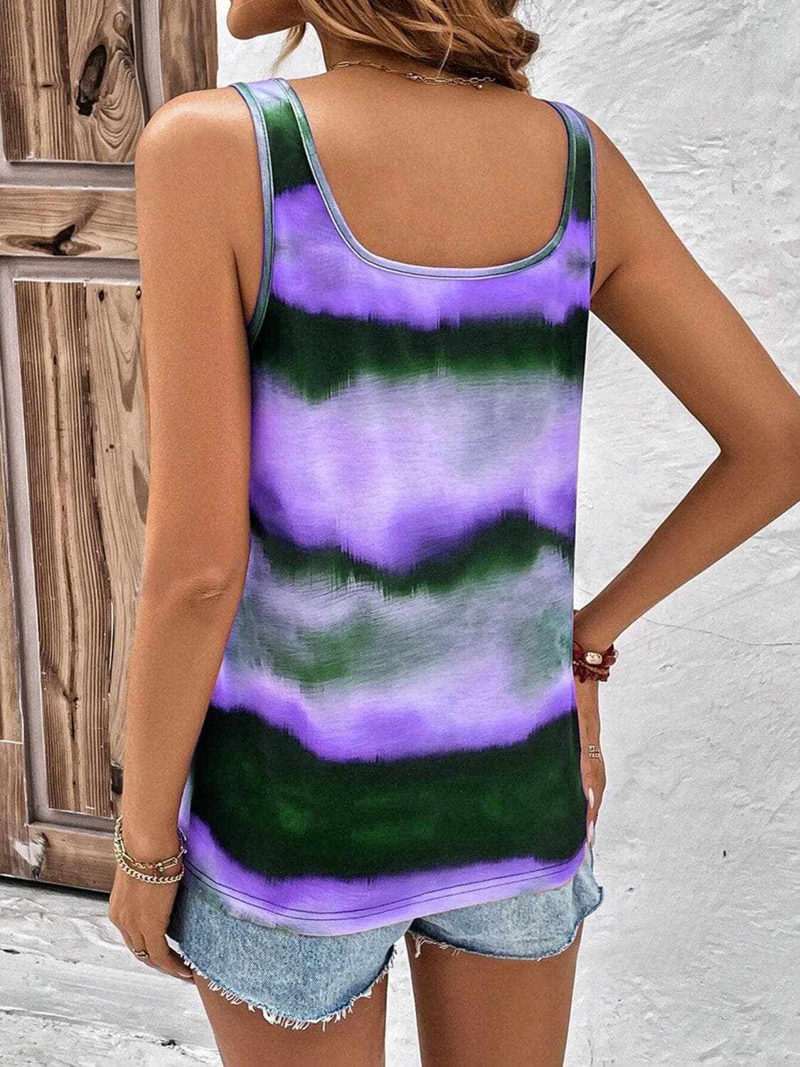 Tank Top - Vibrant Tie-Dye Women's