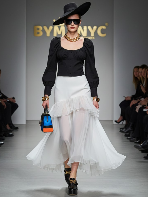 Victorian Noir Top • VILLAGE New Collection BYMANYC ® New York