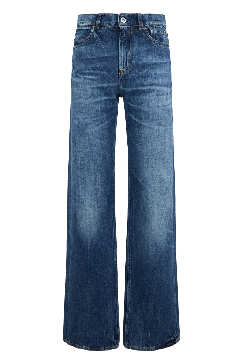 Wide-Leg Jeans Vienna Blue Wash