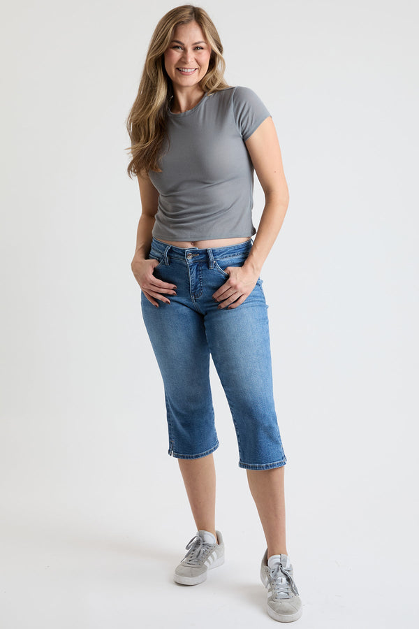 Women's Premium Stretch Essential Capri