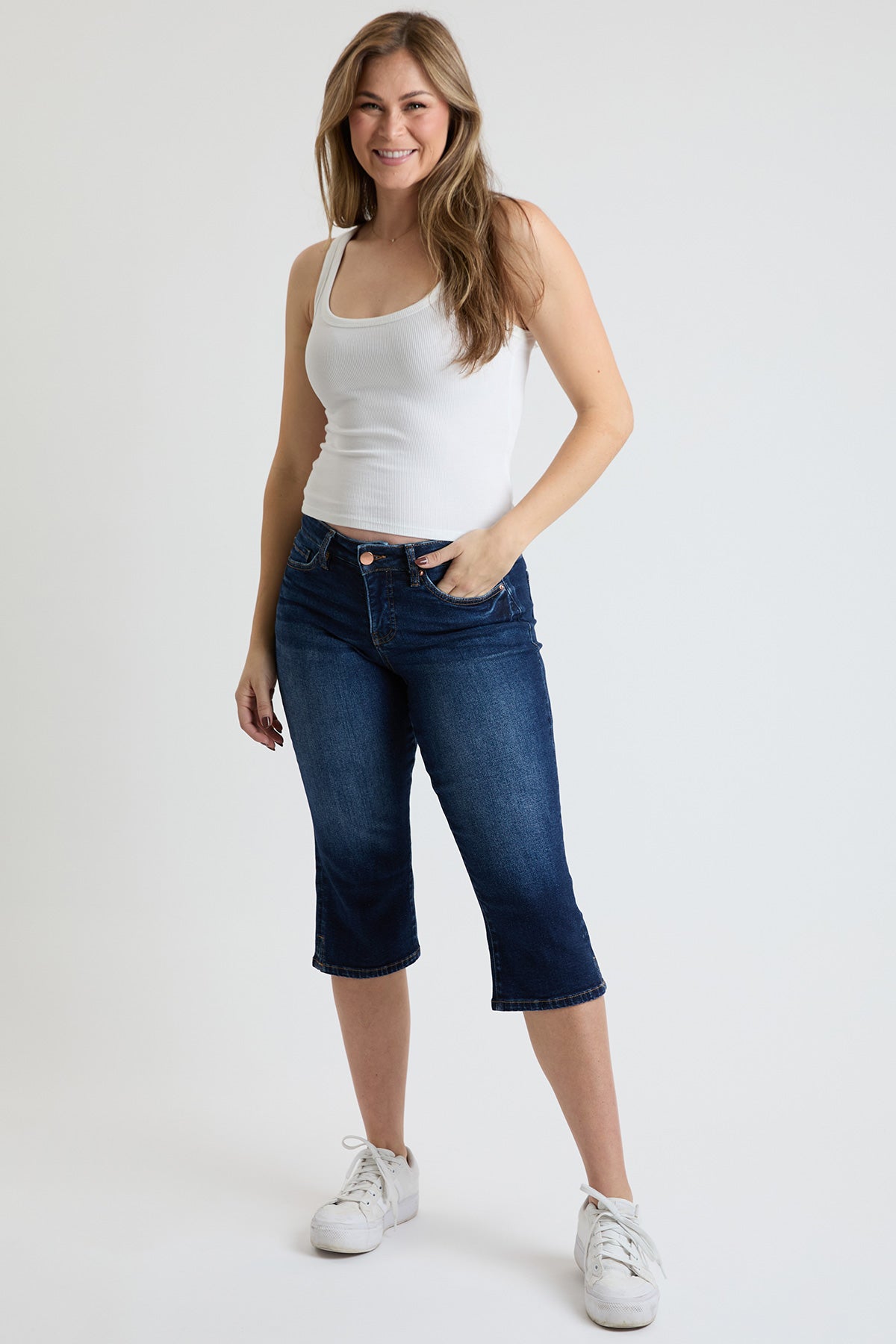 Women's Premium Stretch Essential Capri