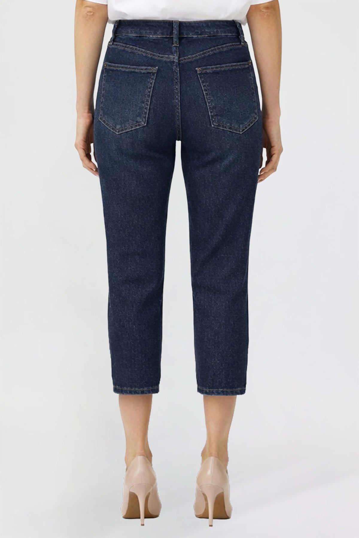Women's Premium Stretch Side Slit Capri