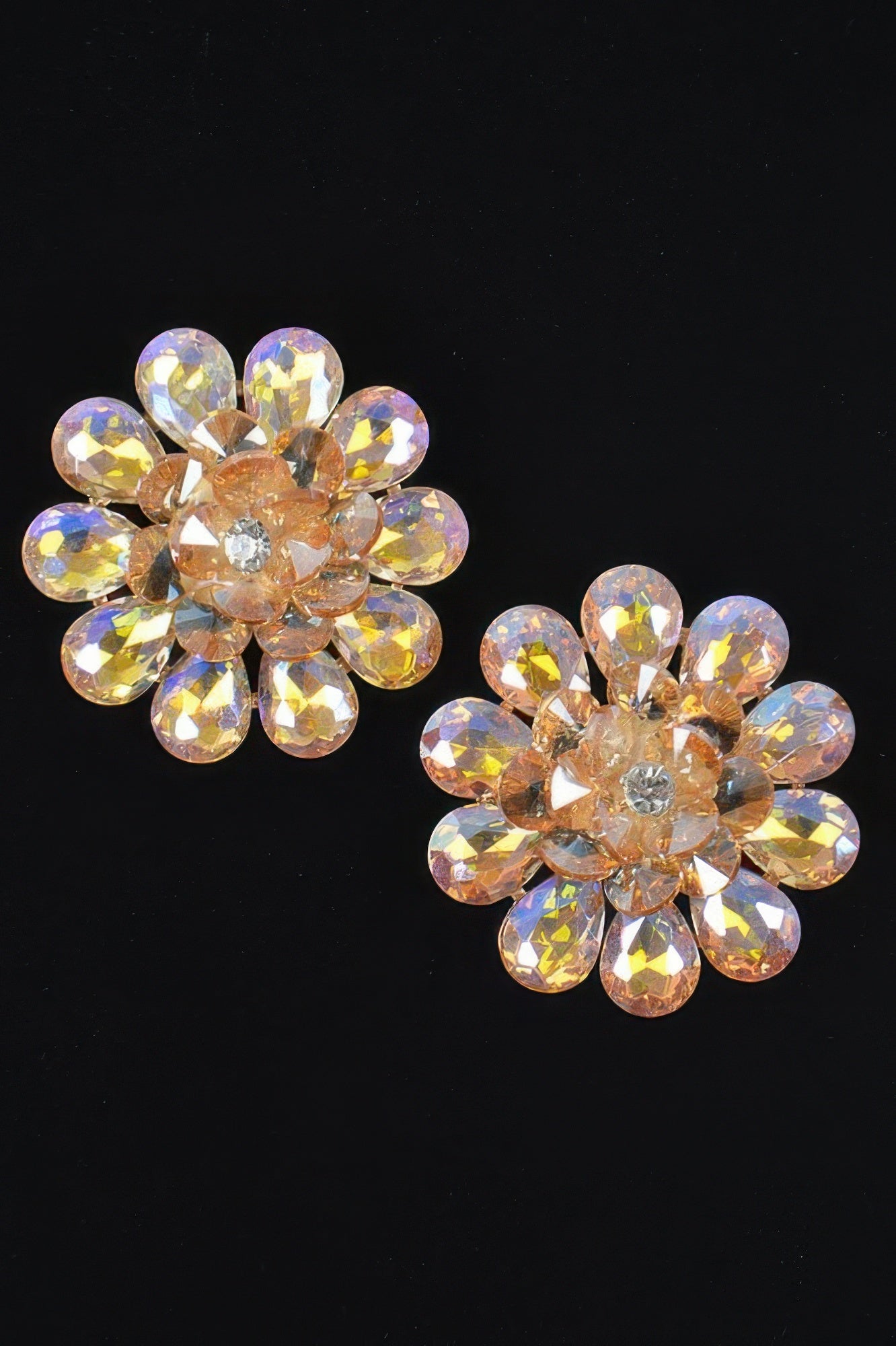 Women's Rhinestone Studded Earrings BYMANYC ® New York CONTEMPORARY VIBRANT MODERN JEWELRY - New Collection