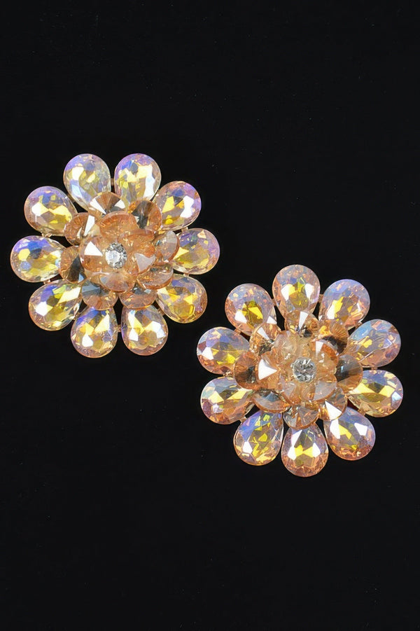 Women's Rhinestone Studded Earrings BYMANYC ® New York CONTEMPORARY VIBRANT MODERN JEWELRY - New Collection