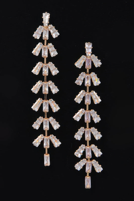 Women's Rhinestone Drop Earrings BYMANYC ® New York CONTEMPORARY VIBRANT MODERN JEWELRY - New Collection