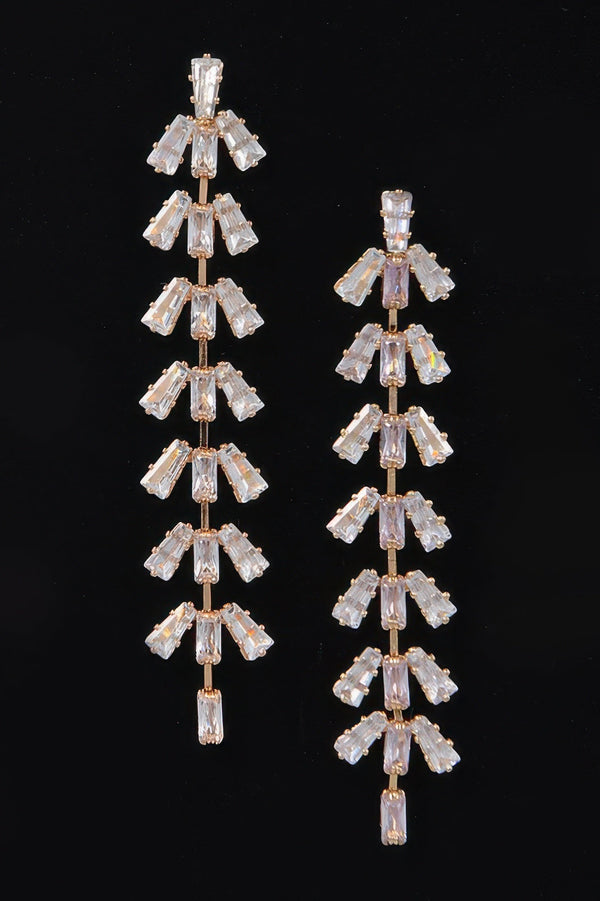 Women's Rhinestone Drop Earrings BYMANYC ® New York CONTEMPORARY VIBRANT MODERN JEWELRY - New Collection