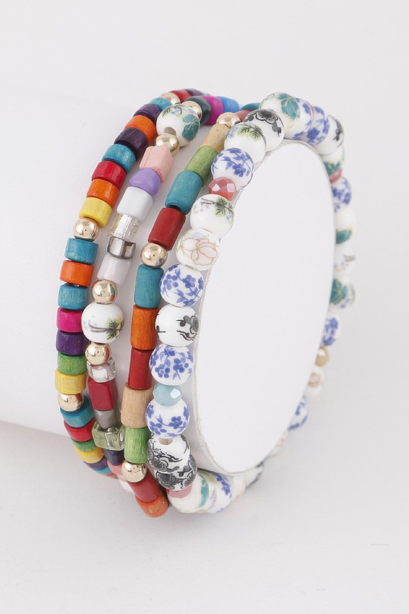 Women's Nature Beaded Bracelet BYMANYC ® New York CONTEMPORARY VIBRANT MODERN JEWELRY - New Collection