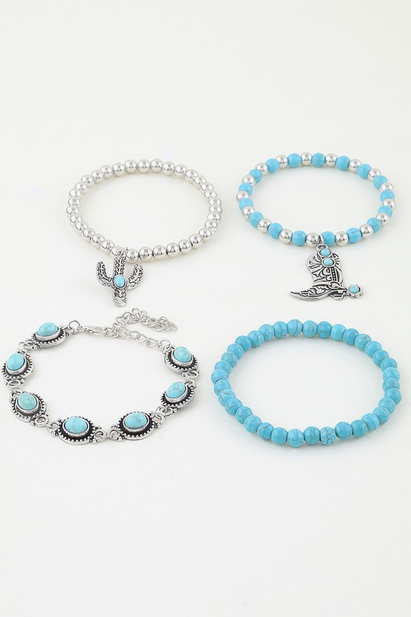 Women's Antique Cowboy Boot Beaded Bracelet BYMANYC ® New York CONTEMPORARY VIBRANT MODERN JEWELRY - New Collection