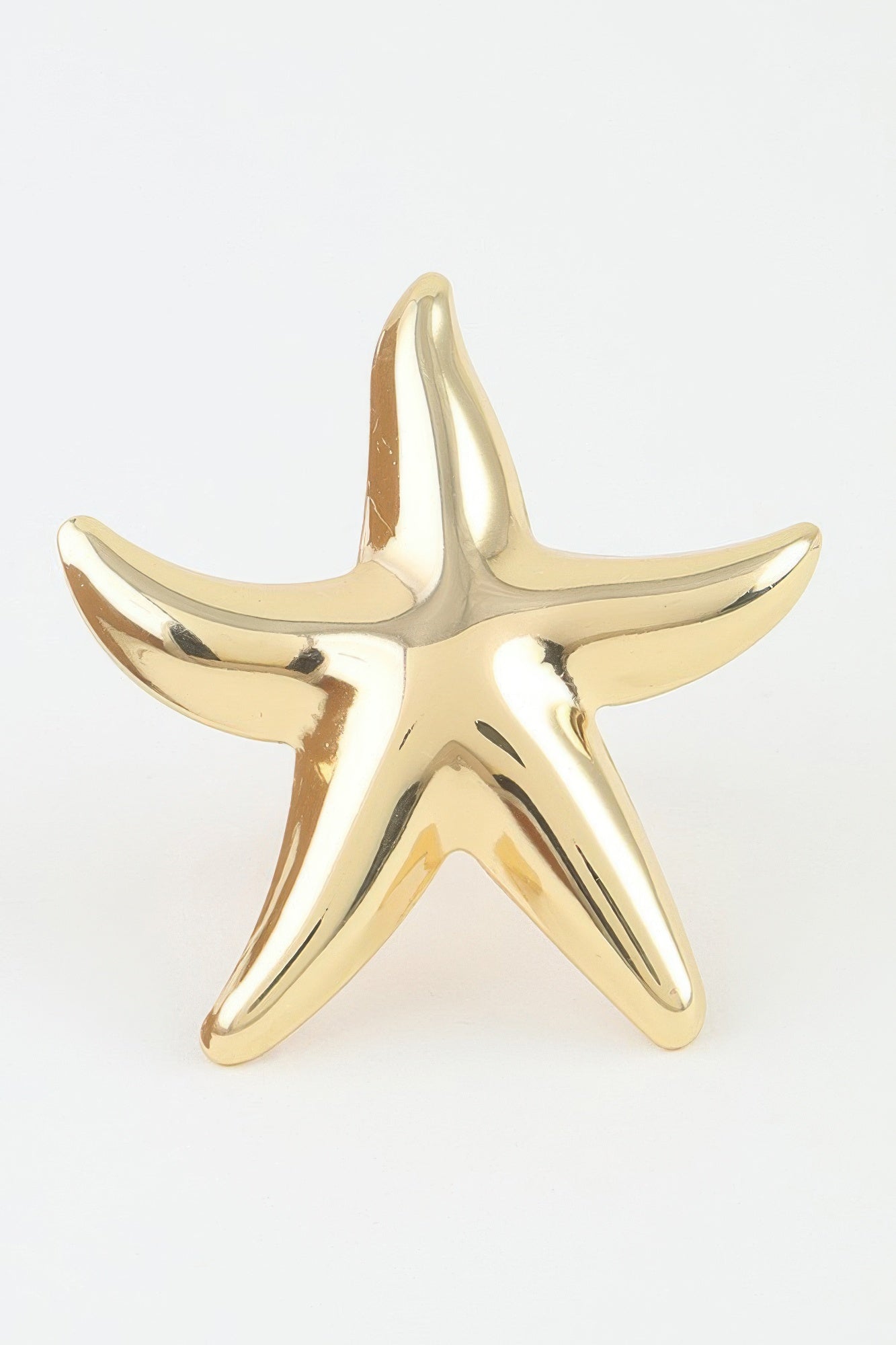 Women's Statement Ring Polished Starfish BYMANYC ® New York SLEEK OCEANIC CELESTIAL BAND - New Collection