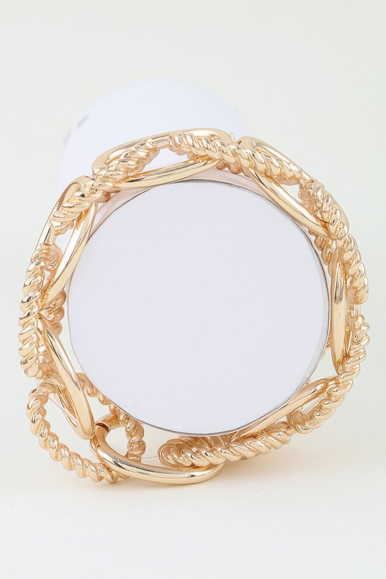 Women's Chain Bracelet Multi Twisted Link BYMANYC ® New York DYNAMIC WOVEN LINK BRACELET - New Collection