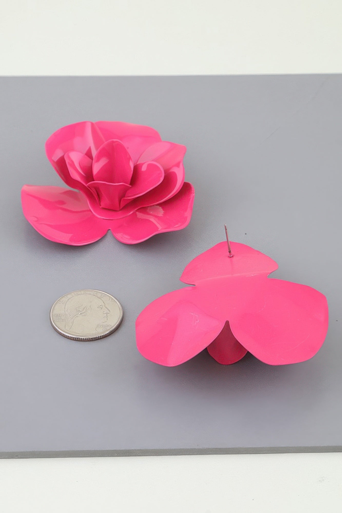 Women's Earrings Studs Rose BYMANYC ® New York SOHO BLOOM - New Collection