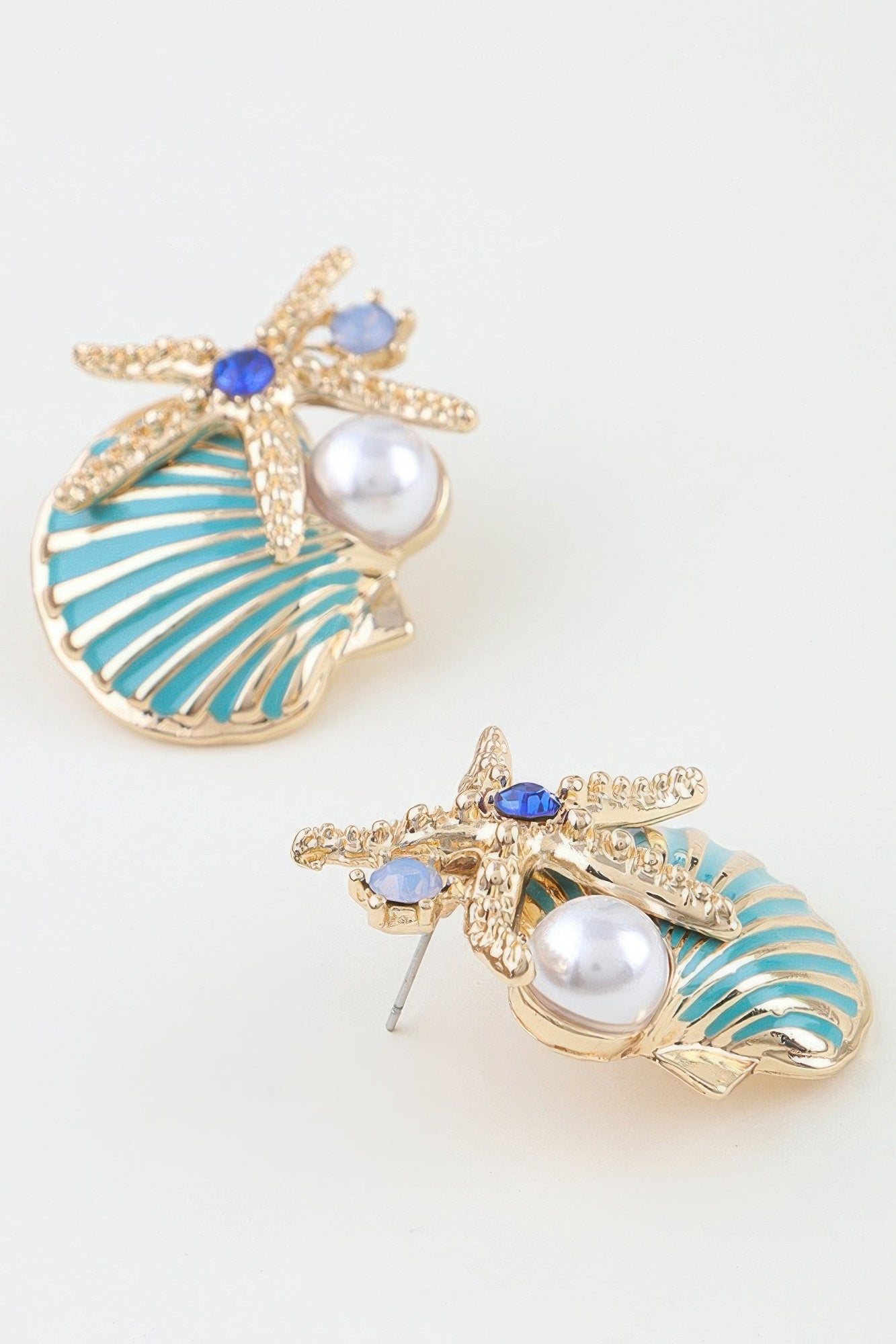 Women's Earrings Studs Starfish BYMANYC ® New York HAMPTONS SUMMER - New Collection