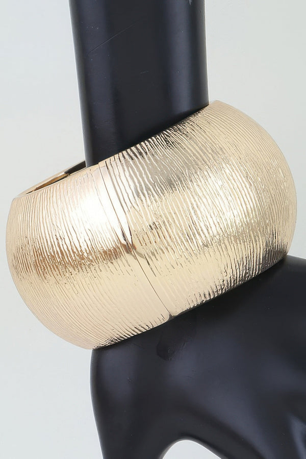 Women's Bracelet Cuff Dome BYMANYC ® New York MADISON ENGRAVED DOME - New Collection