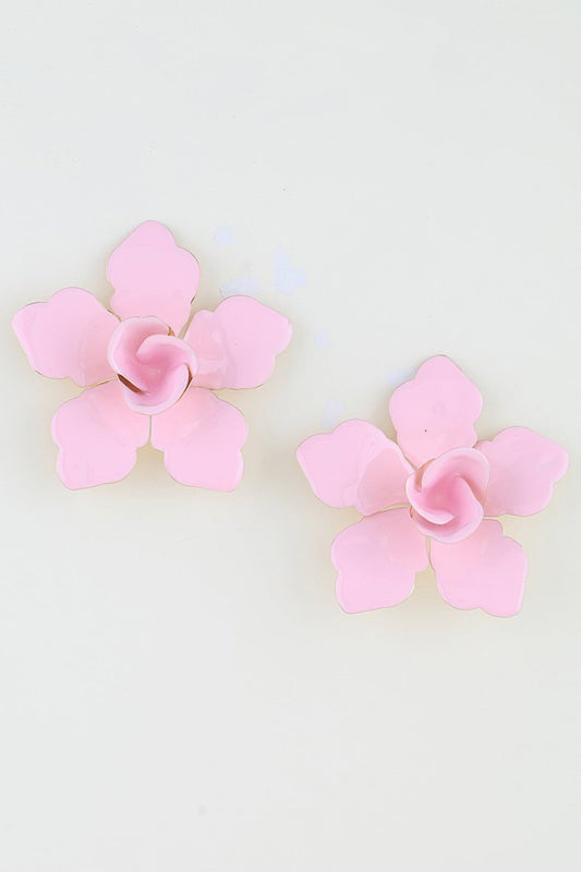Women's Earrings Studs Floral BYMANYC ® New York SOHO MODERN SAKURA - New Collection
