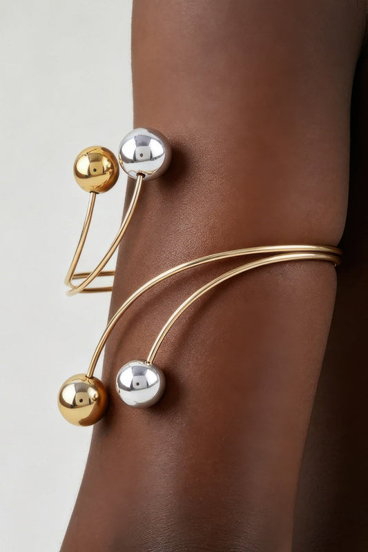 Women's Bracelet Arm Cuff Geometric BYMANYC ® New York FIFTH AVENUE BEADS - New Collection