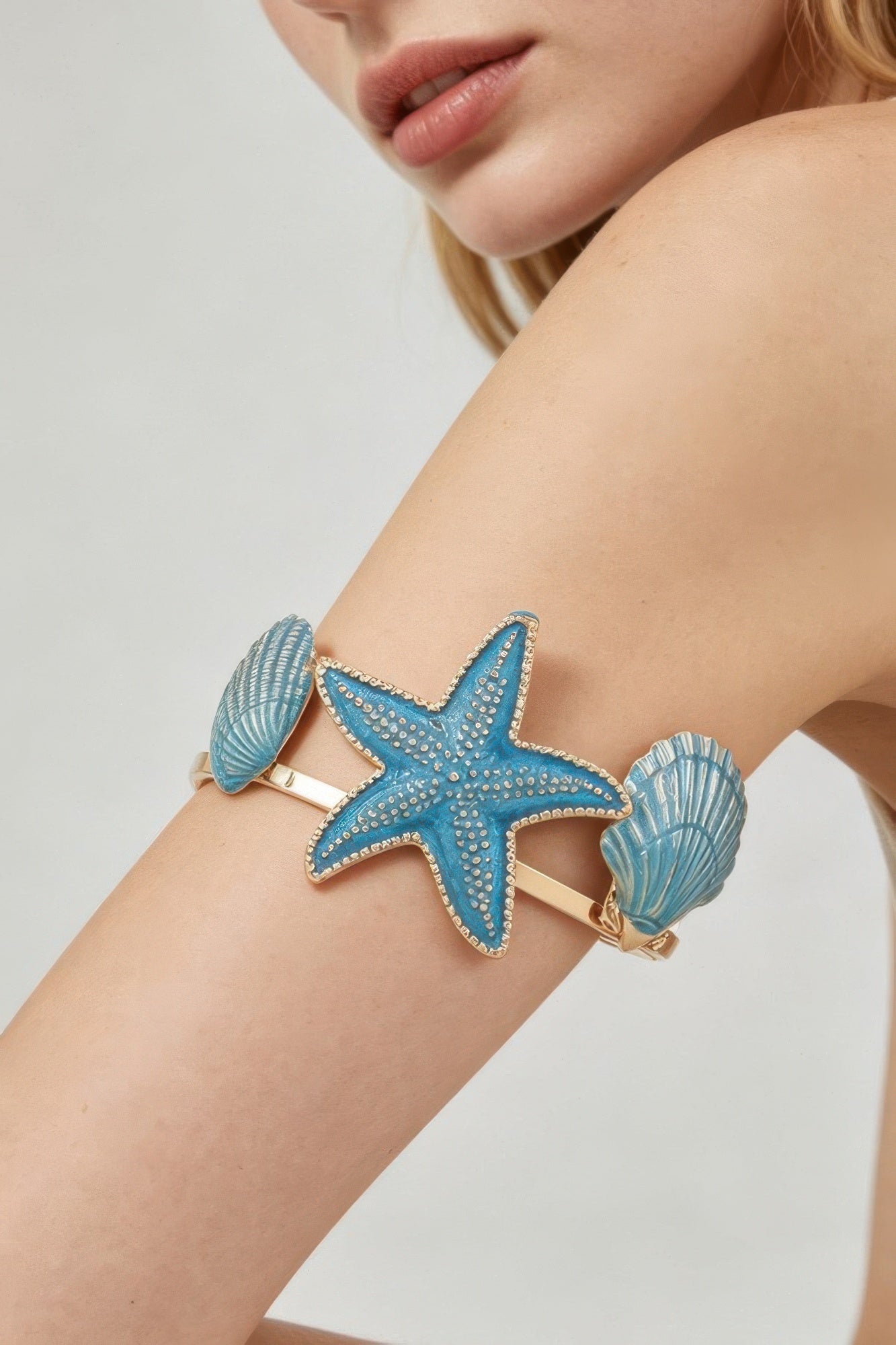 Women's Bracelet Arm Cuff Ocean BYMANYC ® New York HAMPTONS SEA - New Collection