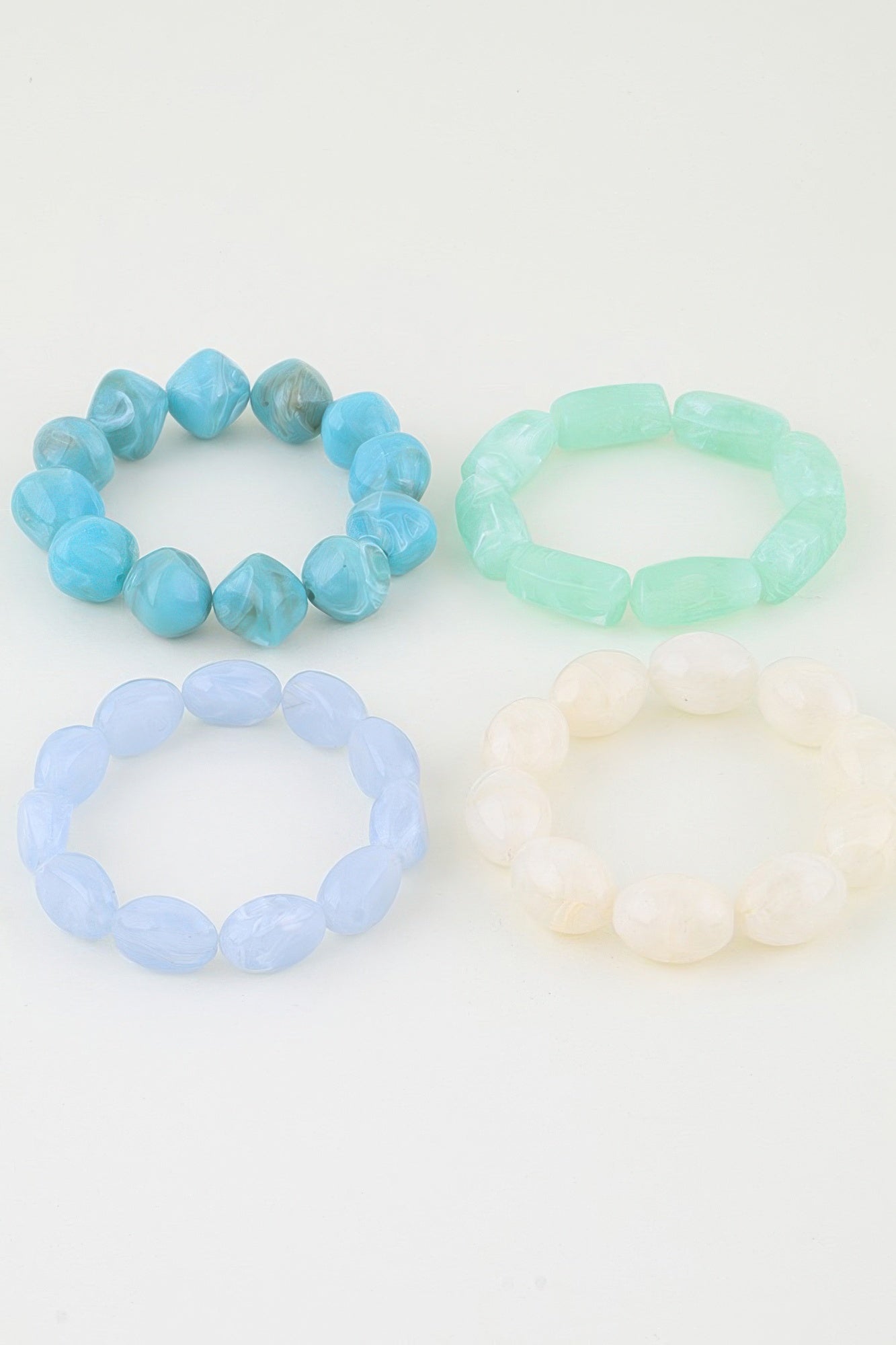 Women's Bracelet Beaded Marble BYMANYC ® New York SOHO MARBLE - New Collection