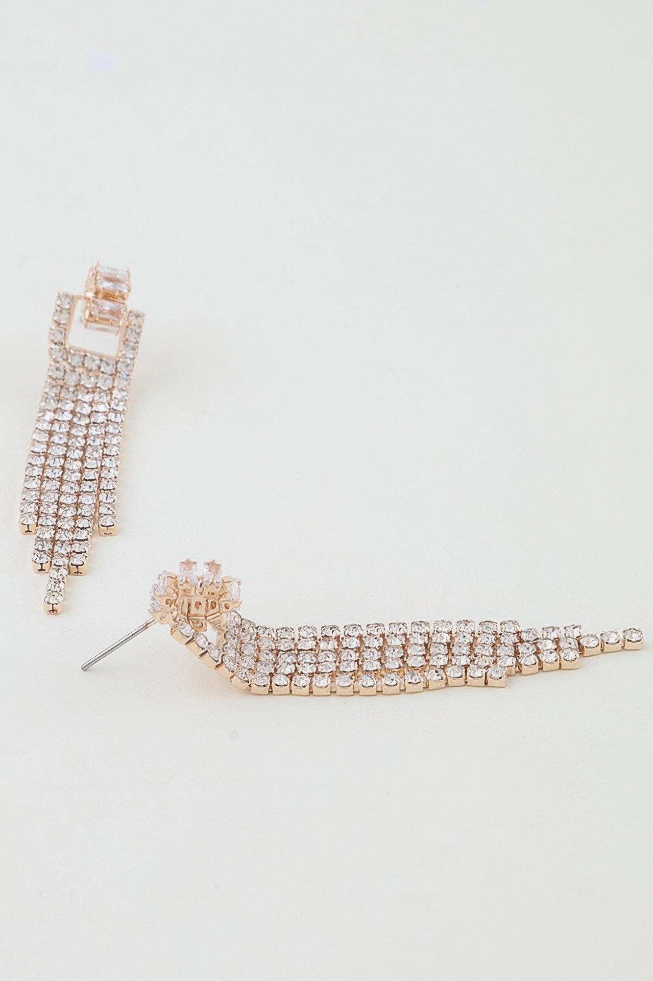 Women's Earrings Drops Zirconia BYMANYC ® New York MADISON GLAM - New Collection