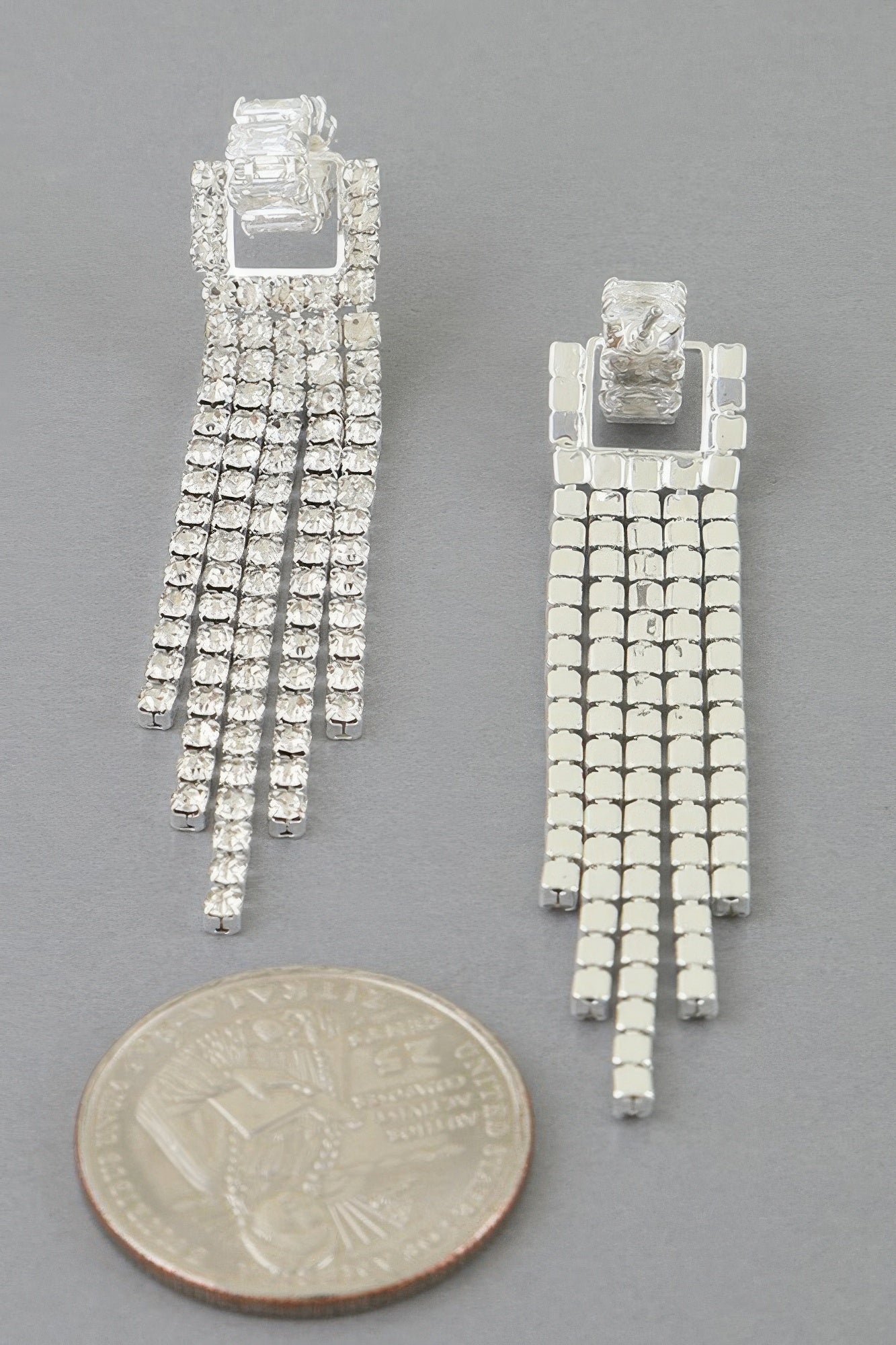 Women's Earrings Drops Zirconia BYMANYC ® New York MADISON GLAM - New Collection