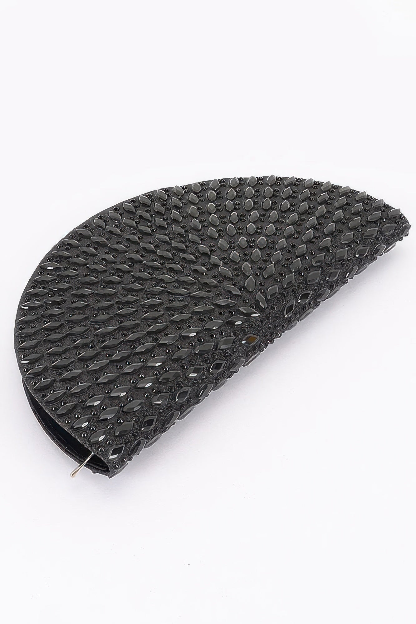 Women's Party Clutch Rhinestone Half Moon BYMANYC ® New York SPARKLING ELEGANT EVENING PURSE - New Collection