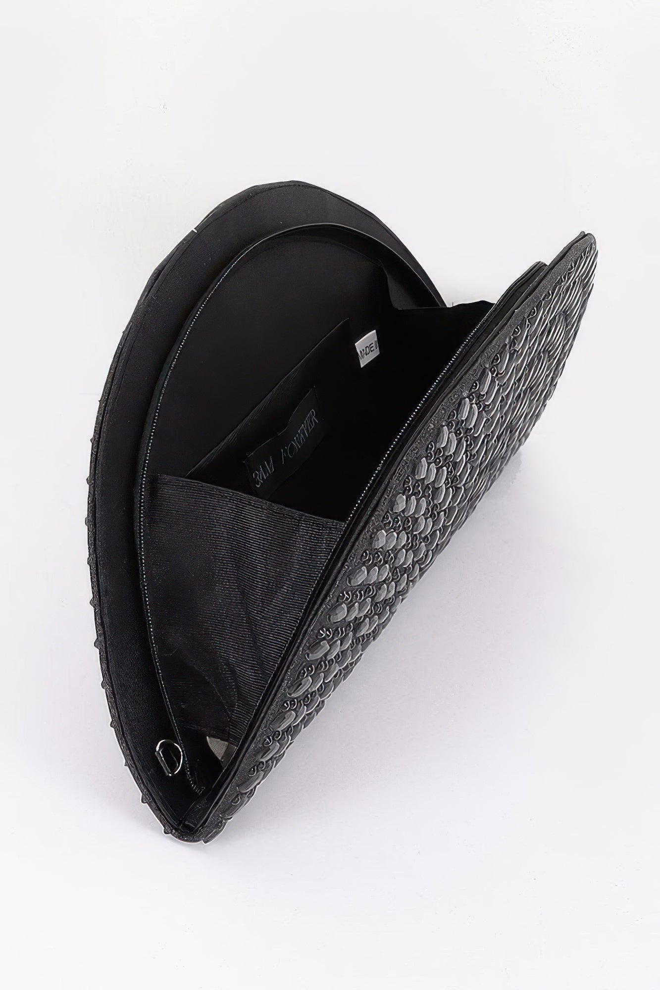 Women's Party Clutch Rhinestone Half Moon BYMANYC ® New York SPARKLING ELEGANT EVENING PURSE - New Collection