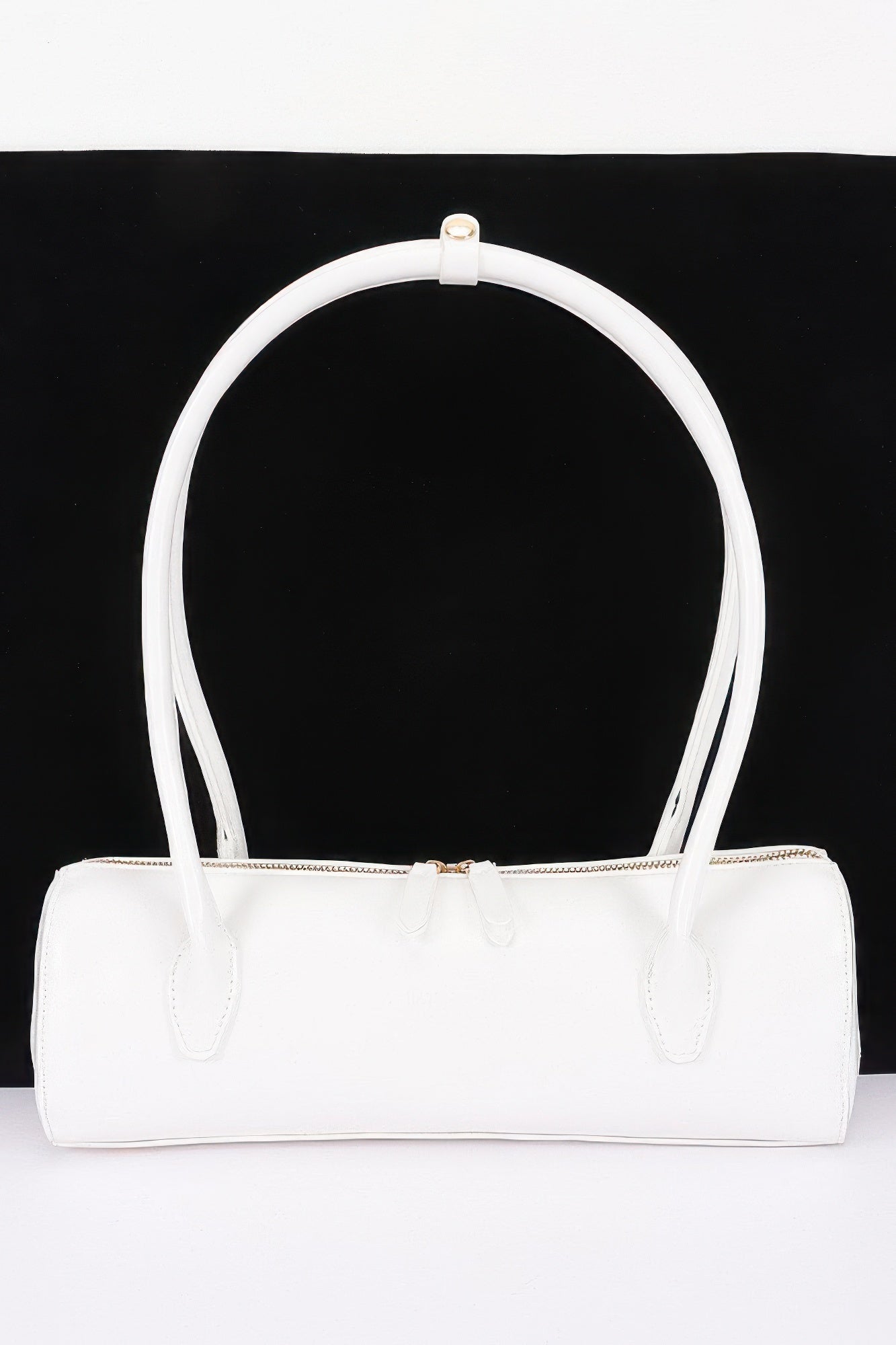Women's Shoulder Bag Vegan Leather Rectangular BYMANYC ® New York CONTEMPORARY SLEEK STRUCTURED PURSE - New Collection