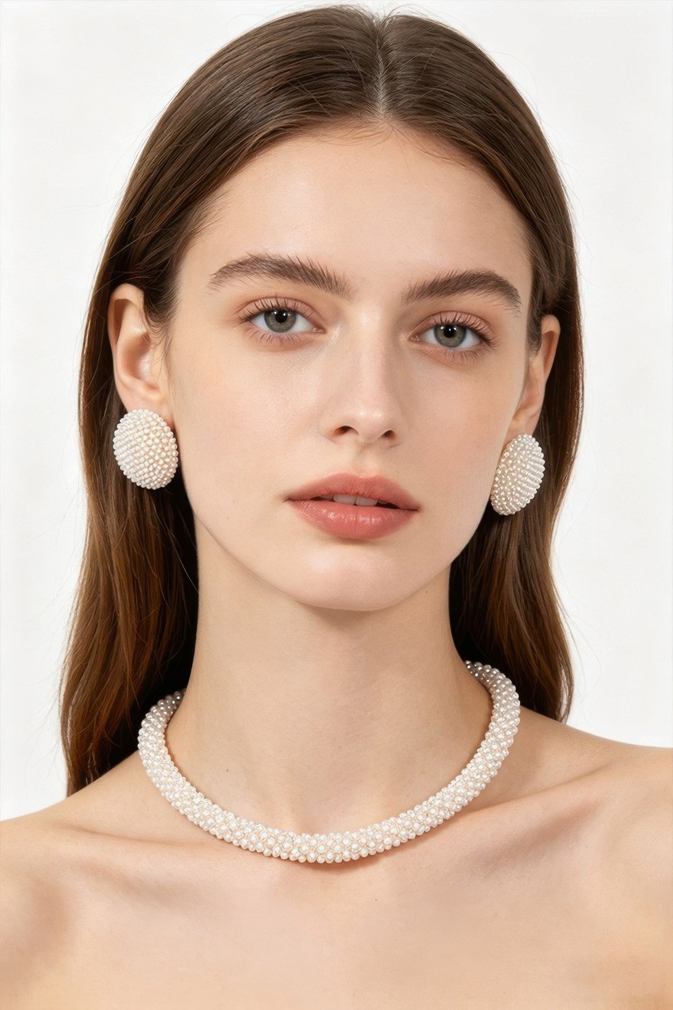 Women's Jewelry Set Choker BYMANYC ® New York HUDSON BEADED - New Collection