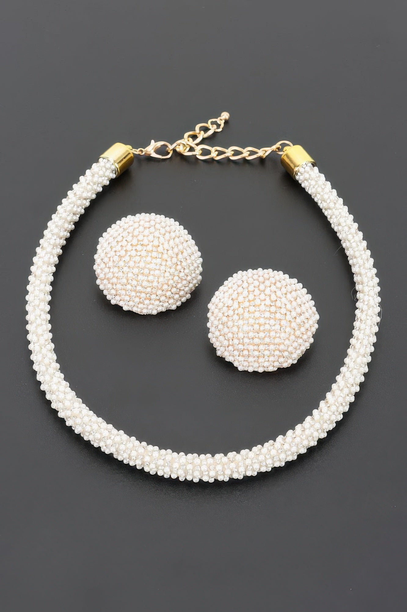 Women's Jewelry Set Choker BYMANYC ® New York HUDSON BEADED - New Collection