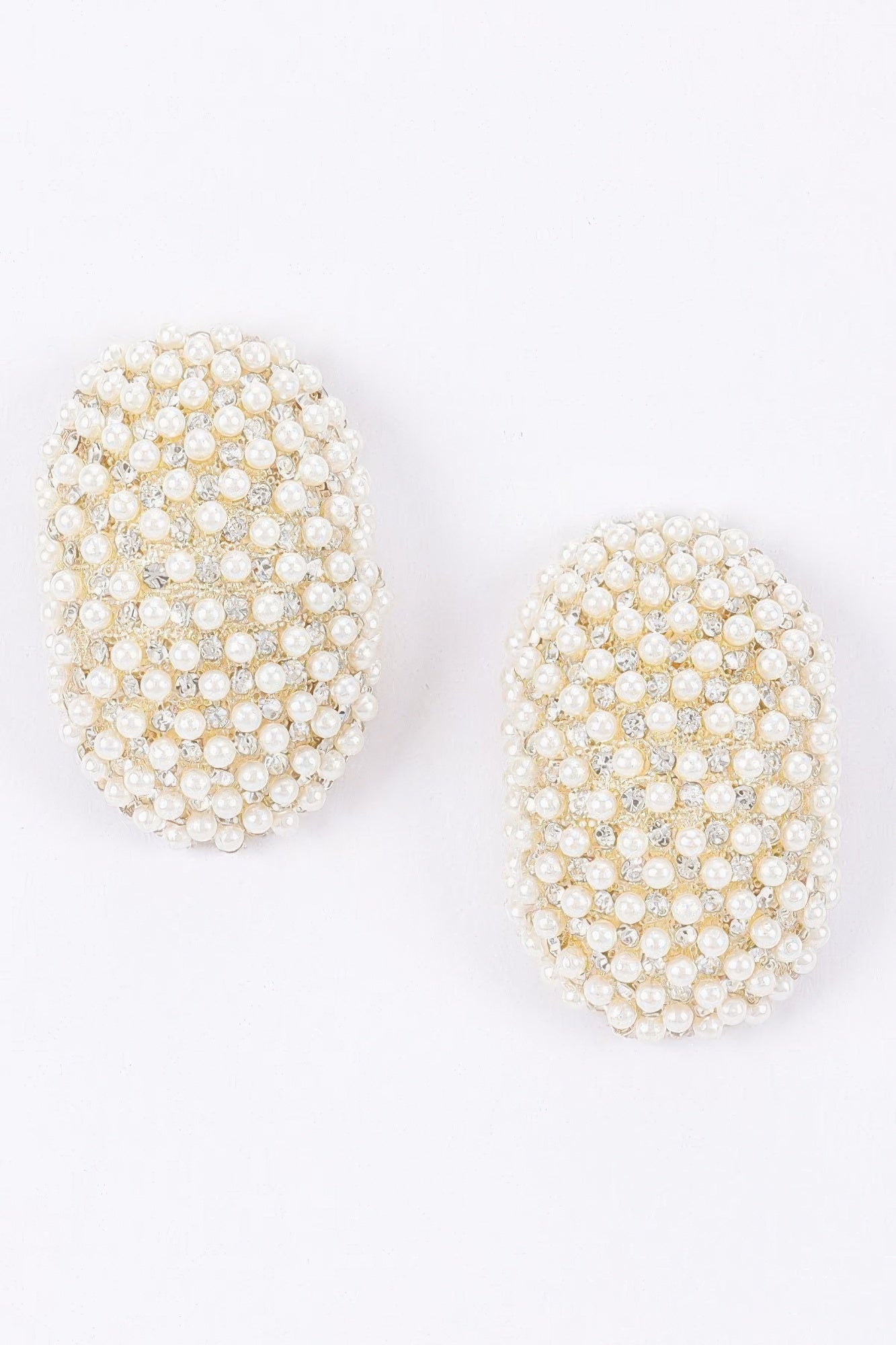 Women's Earrings Studs BYMANYC ® New York METROPOLITAN PEARL - New Collection
