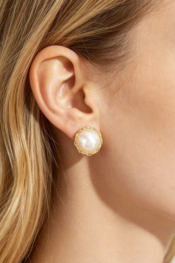 Women's Earrings Studs BYMANYC ® New York HUDSON BRAID - New Collection