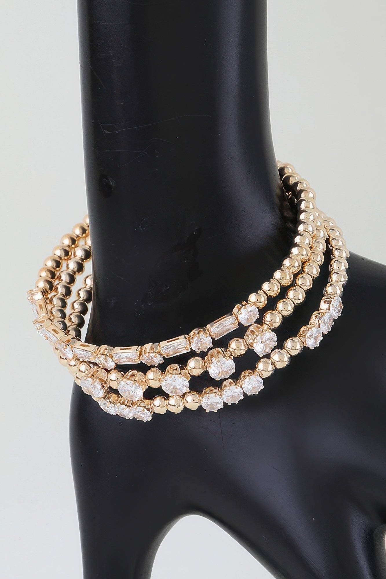 Women's Bracelet Multi-Strand BYMANYC ® New York ROCKEFELLER RHINESTONE - New Collection