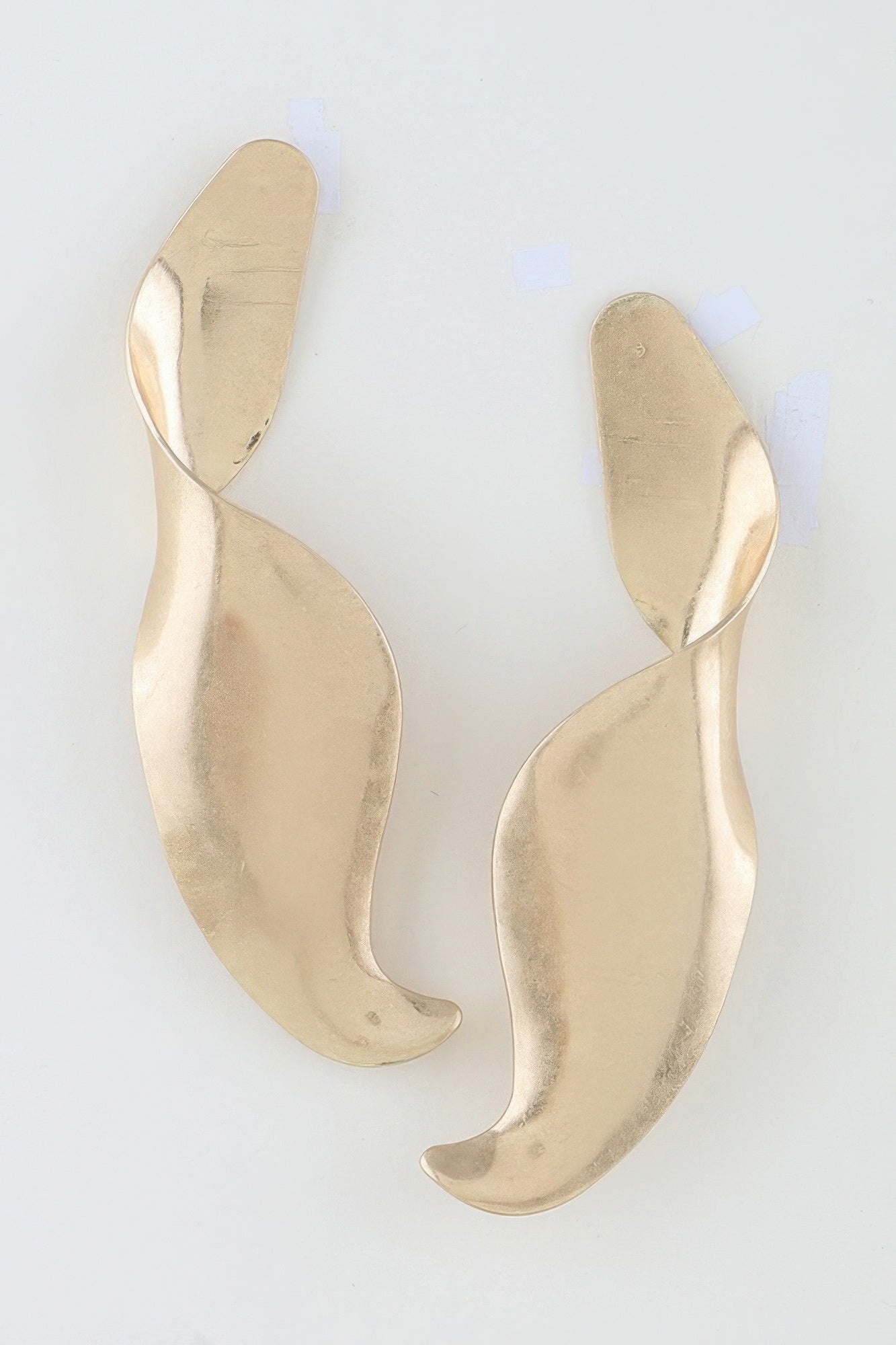 Women's Earrings Drops Swirl BYMANYC ® New York CHELSEA SCULPTURAL - New Collection