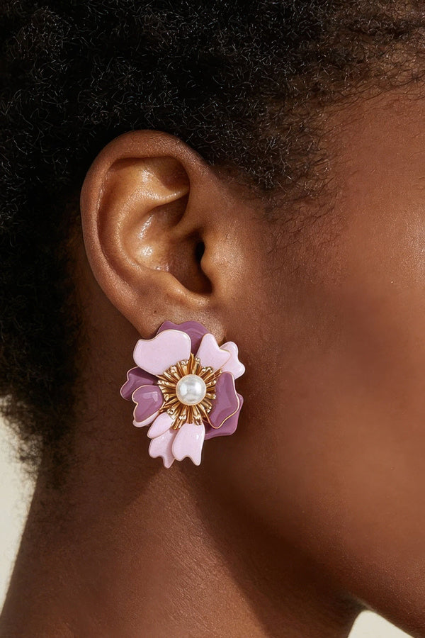 Women's Earrings Studs Blossom BYMANYC ® New York CENTRAL PARK BOTANICAL - New Collection