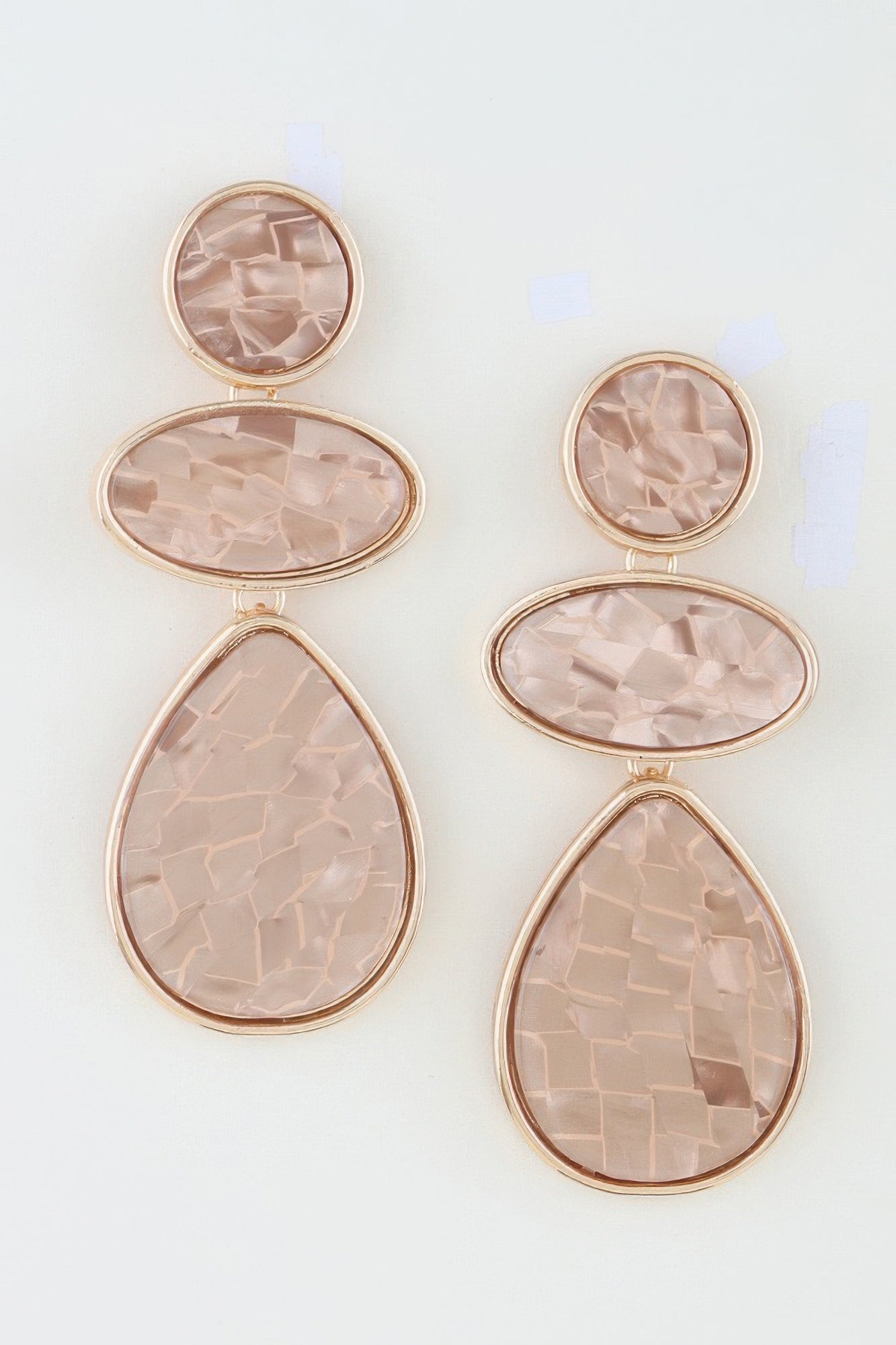Women's Earrings Drops Geometric BYMANYC ® New York METROPOLITAN MOSAIC - New Collection