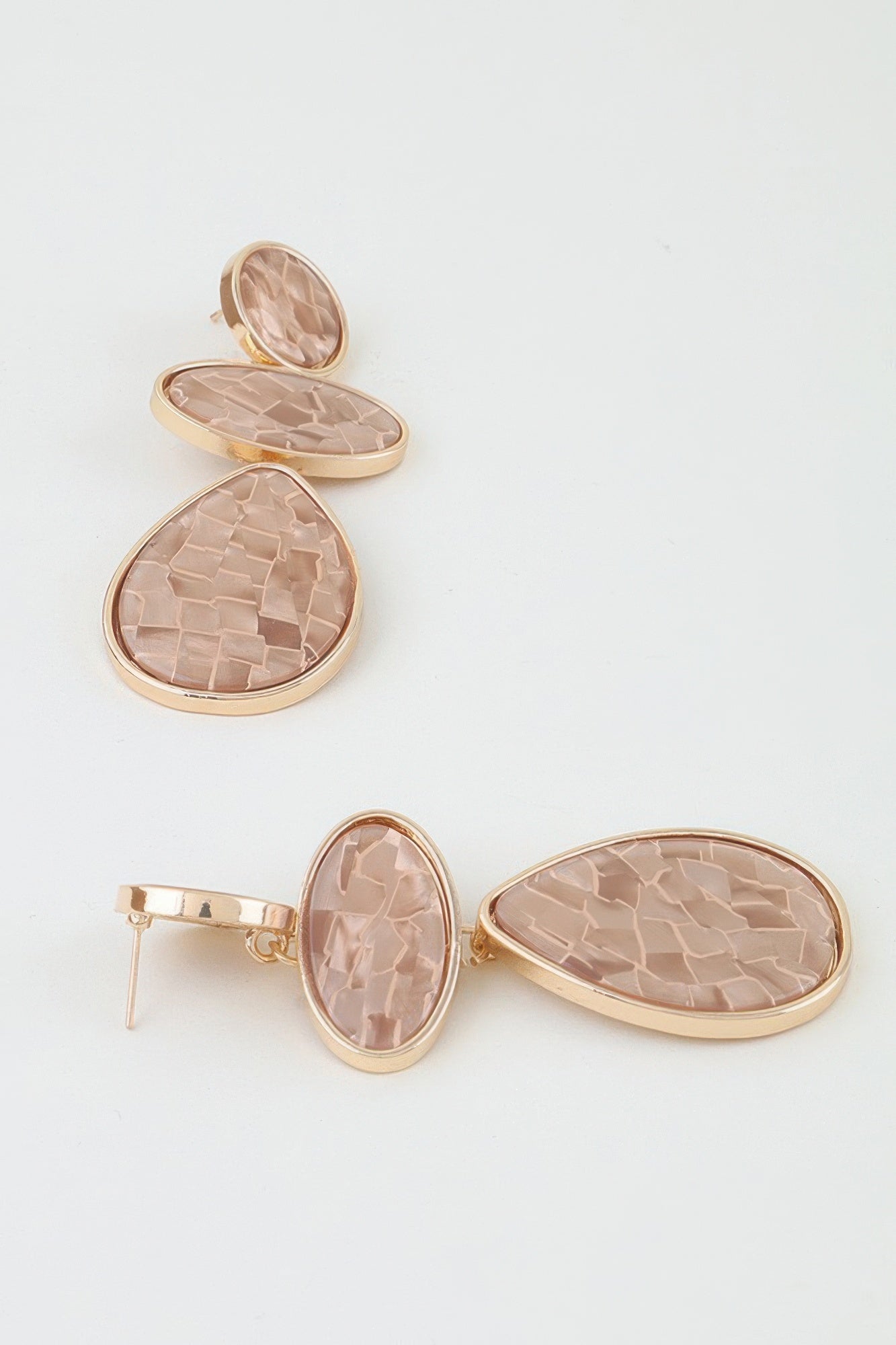 Women's Earrings Drops Geometric BYMANYC ® New York METROPOLITAN MOSAIC - New Collection