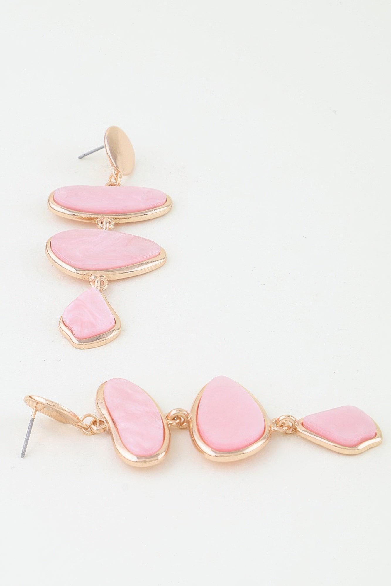 Women's Earrings Drops Organic BYMANYC ® New York TRIBECA MARBLE - New Collection