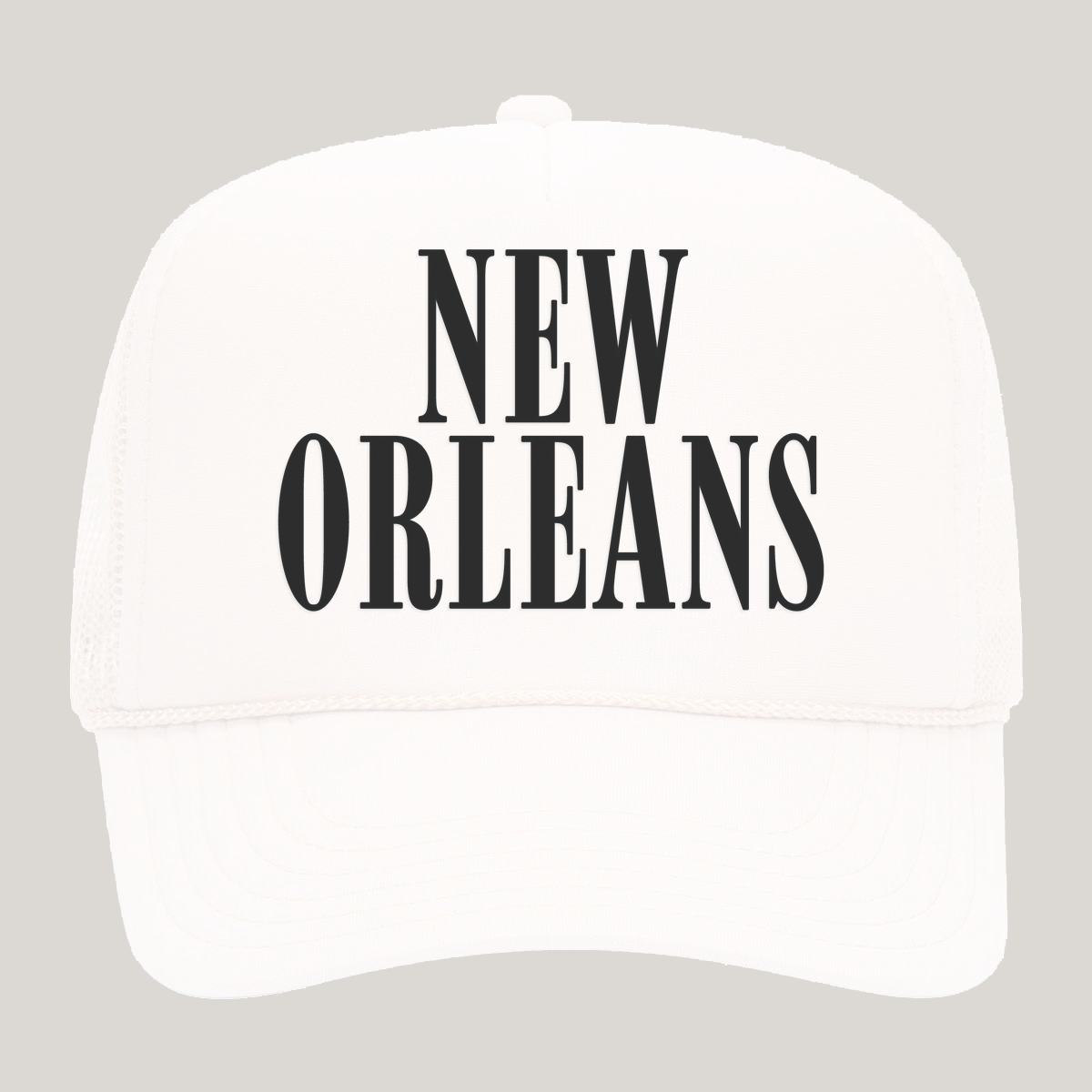 New Orleans Western Foam Snapback