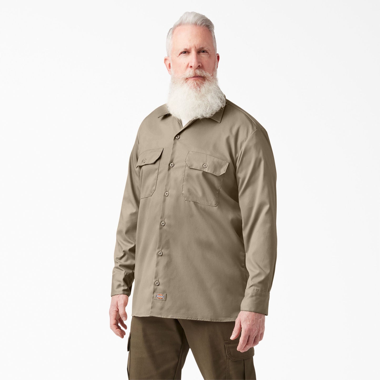 Dickies FLEX Relaxed Fit Long Sleeve Work Shirt A877S
