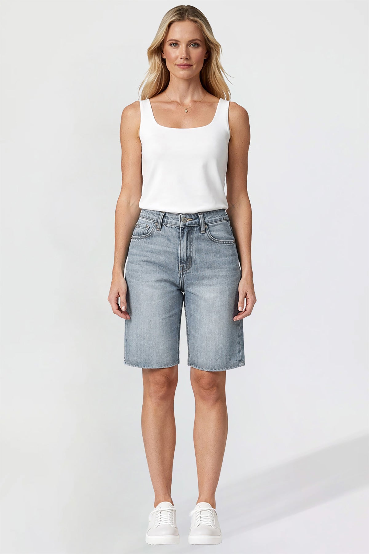 Women's Luxe Relaxed Bermuda Shorts