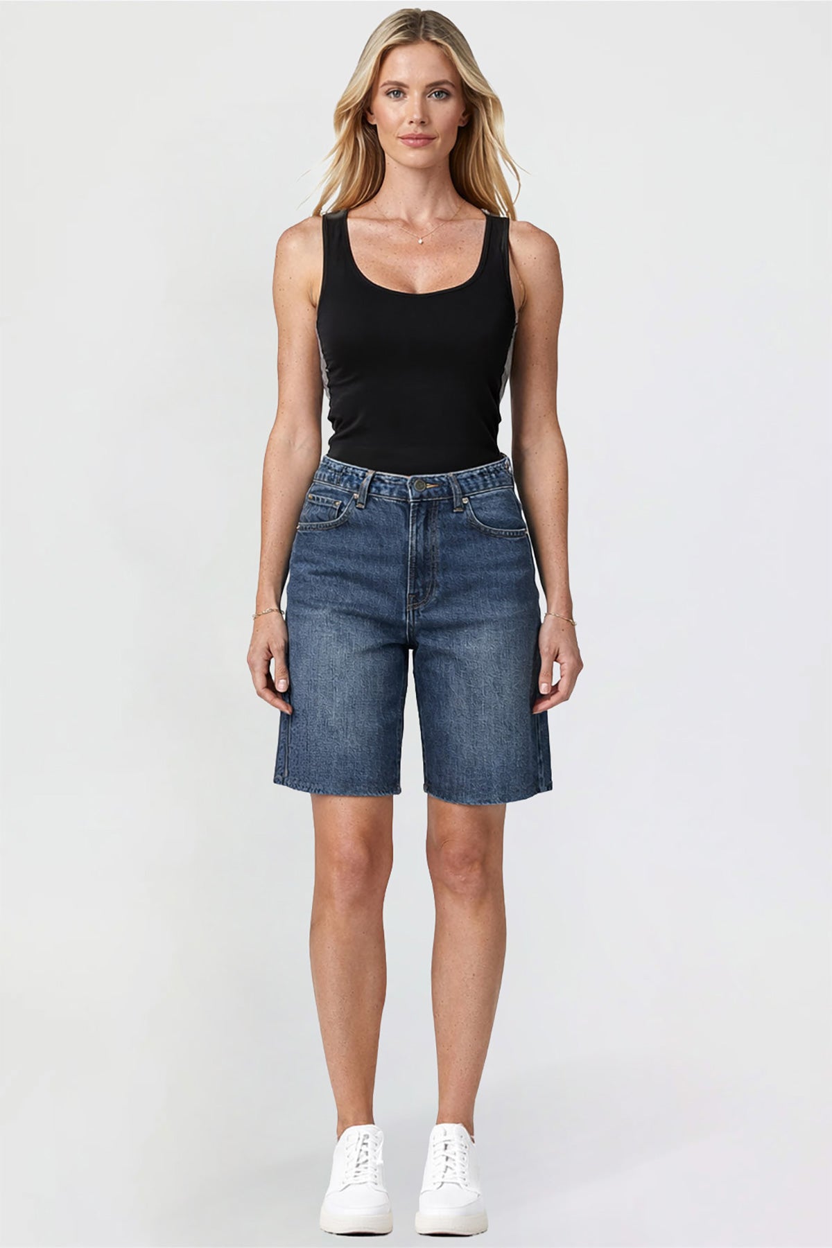 Women's Luxe Relaxed Bermuda Shorts
