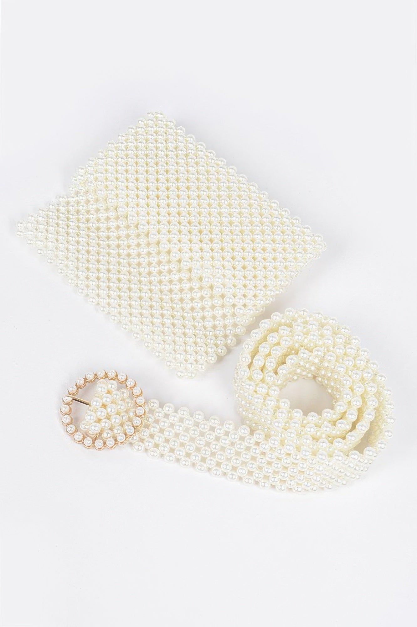 WOMEN'S BELT ASTORIA Faux Pearl Bag New Collection BYMANYC ® New York