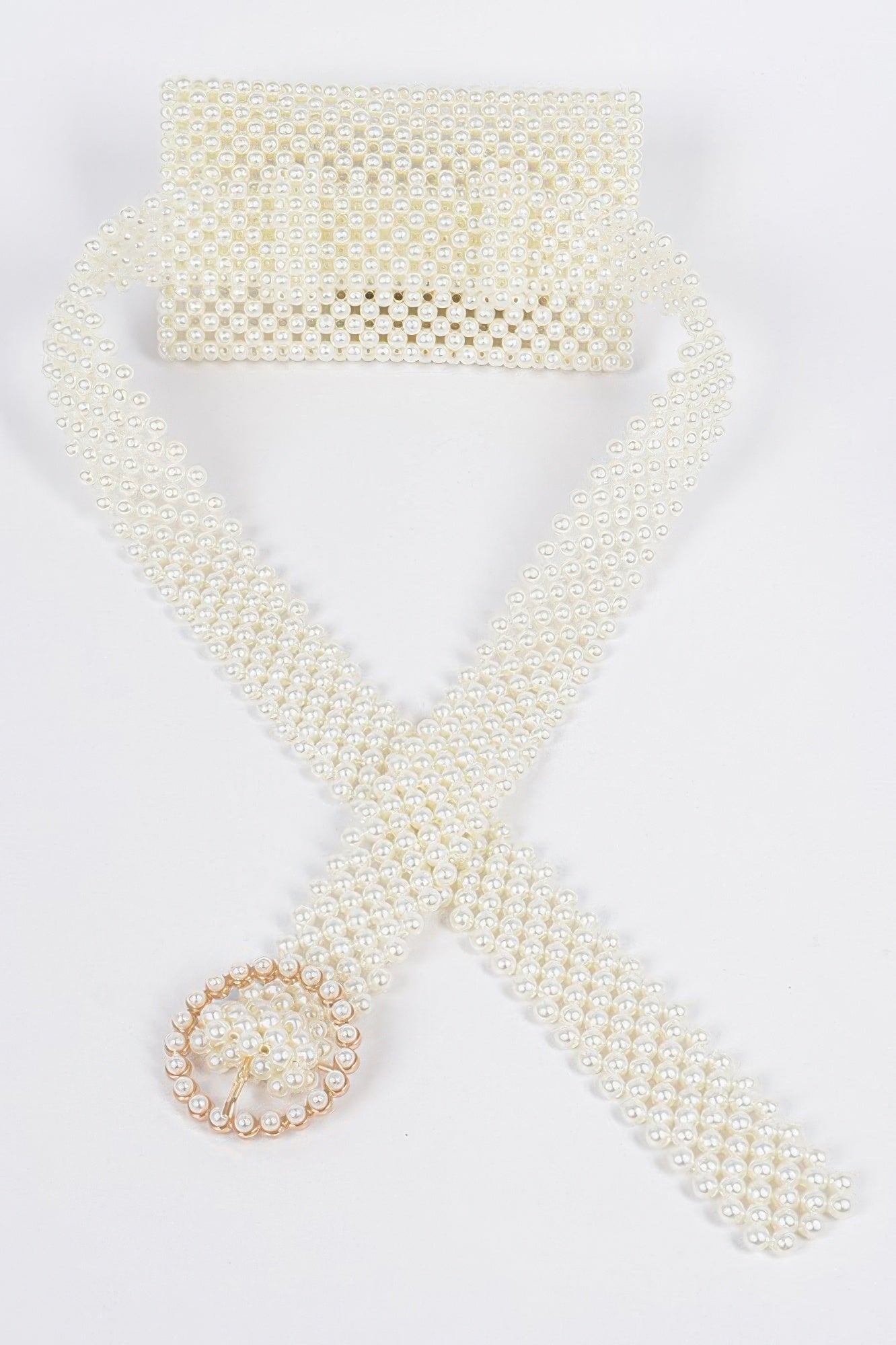 WOMEN'S BELT ASTORIA Faux Pearl Bag New Collection BYMANYC ® New York