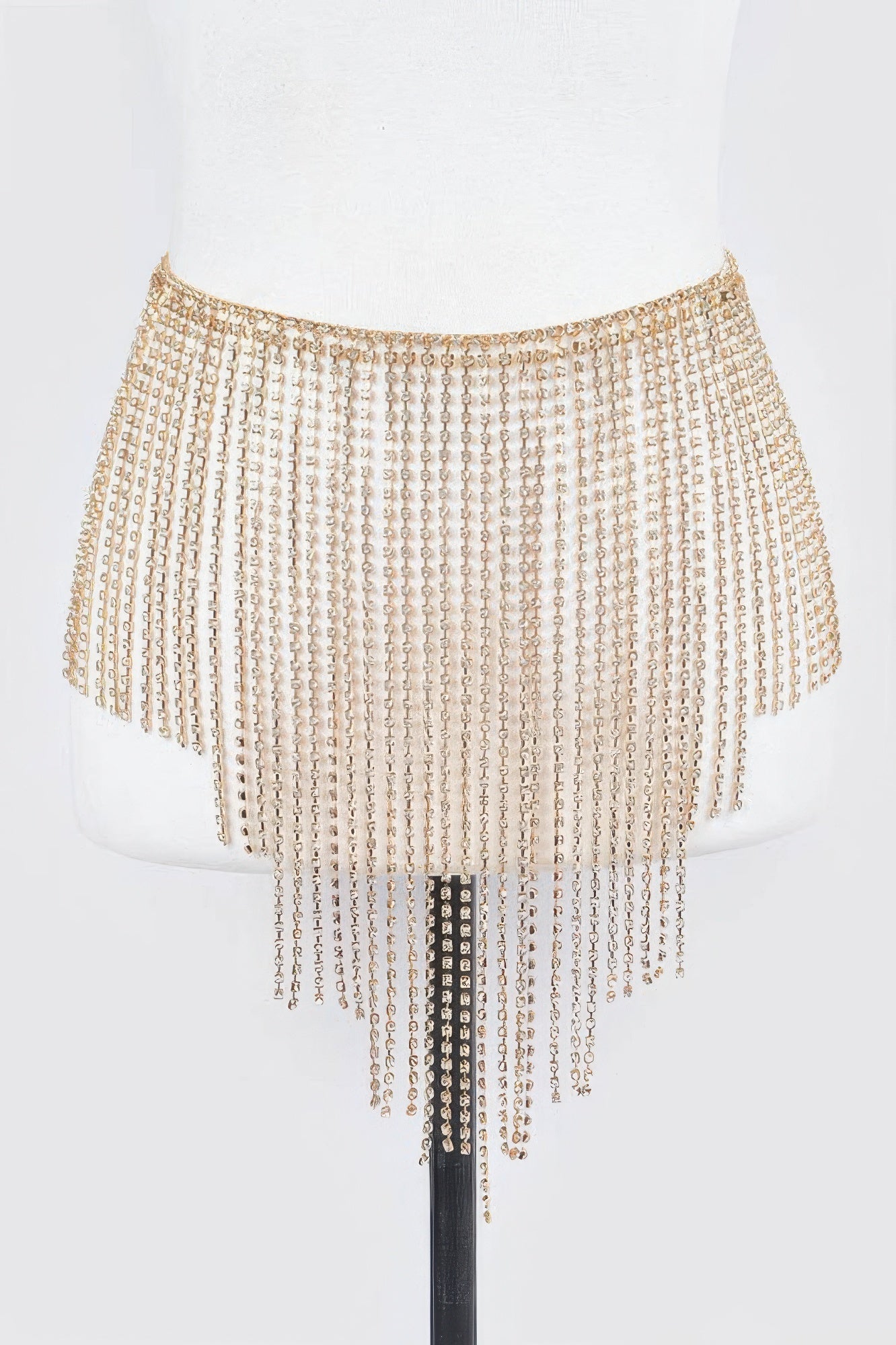 WOMEN'S BELT CHELSEA Cascading Rhinestones BYMANYC ® New York